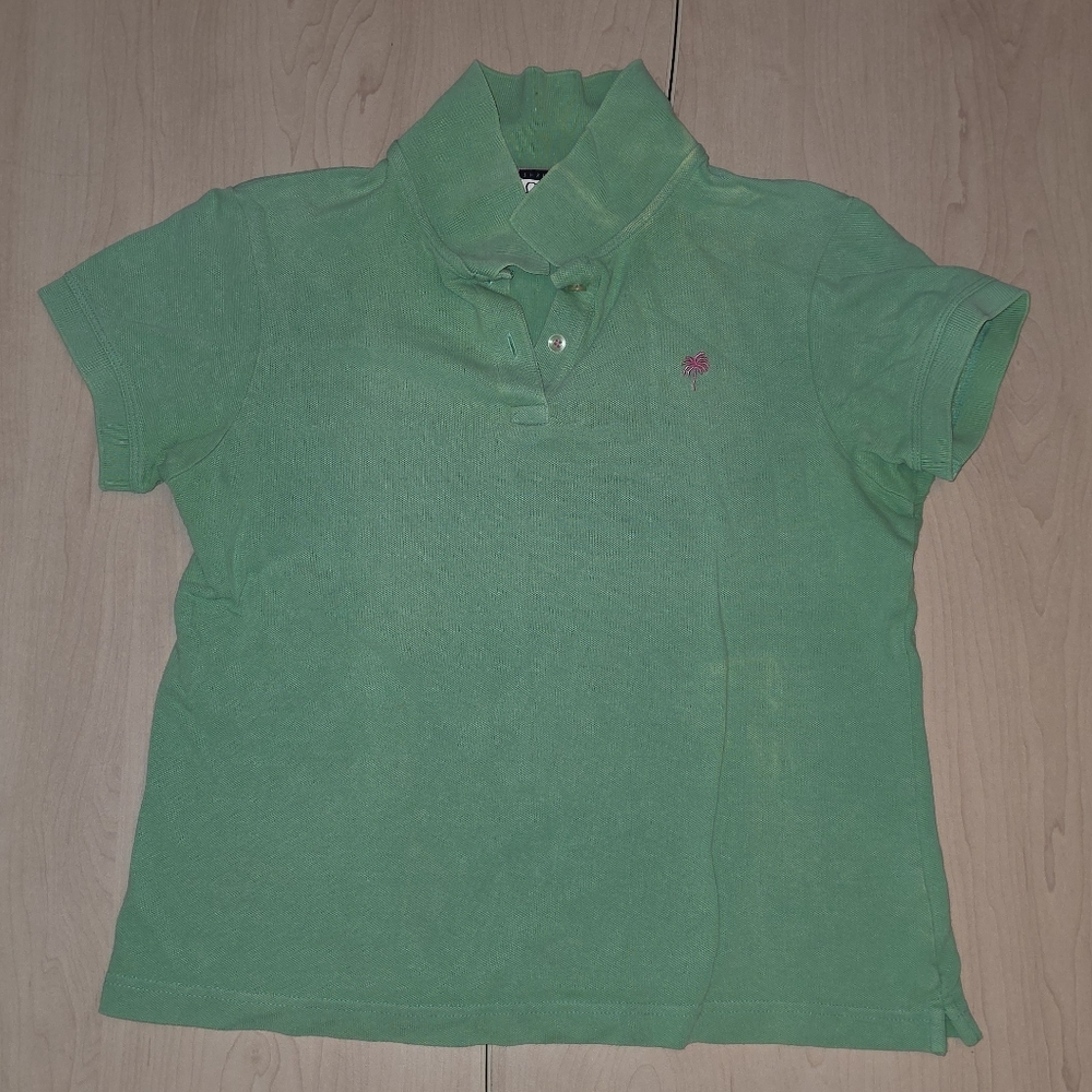 Lilly Pulitzer Green Polo Shirt